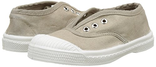 Baskets Bensimon en toile kaki